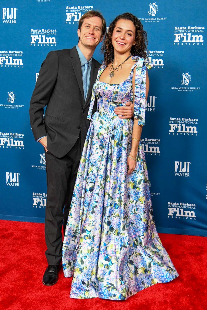 Santa Barbara International Film Festival Director of Development Benjamin Bhutani Goedert and Lane Bhutani Goedert.