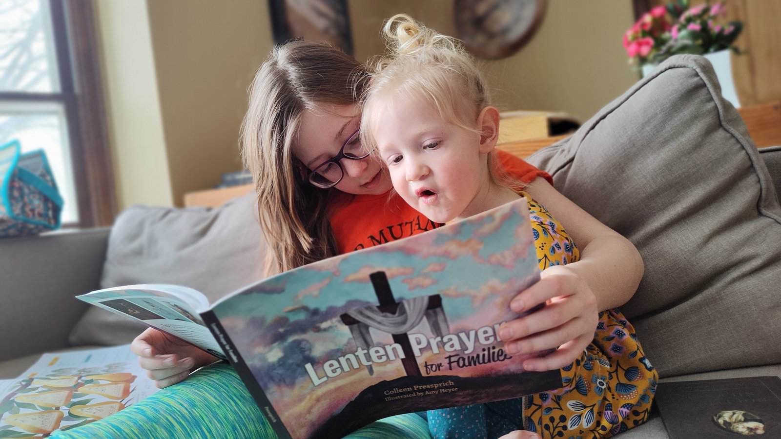 In addition to good devotional content, Pressprich said her book aims to help families establish a prayer routine together during the Lenten season.