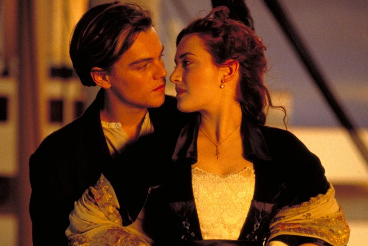 Leonardo DiCaprio and Kate Winslet in Titanic
