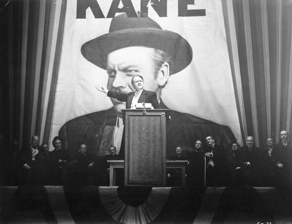 Orson Wells as Charles Kane