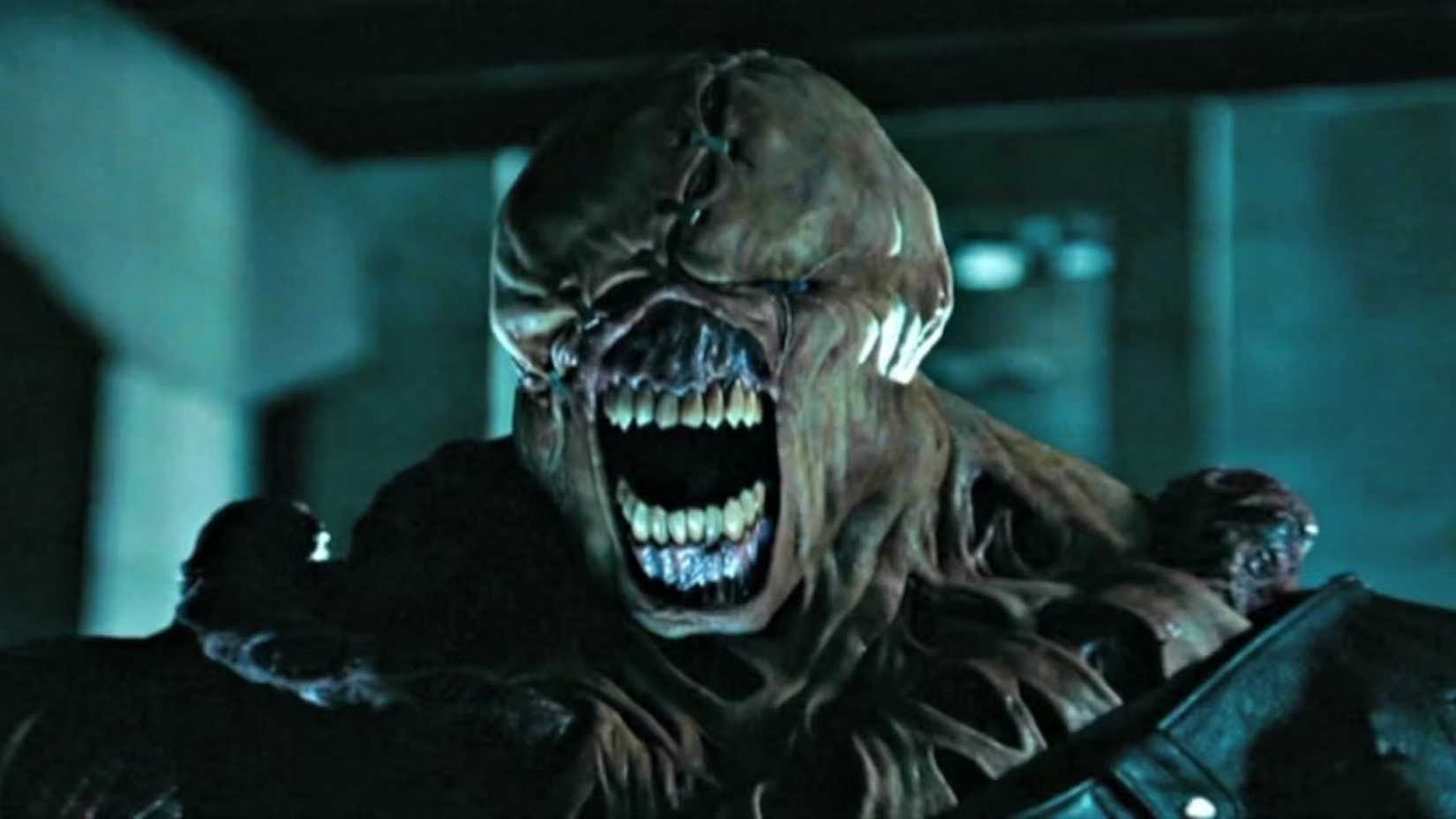 The Nemesis creature in Resident Evil: Apocalypse