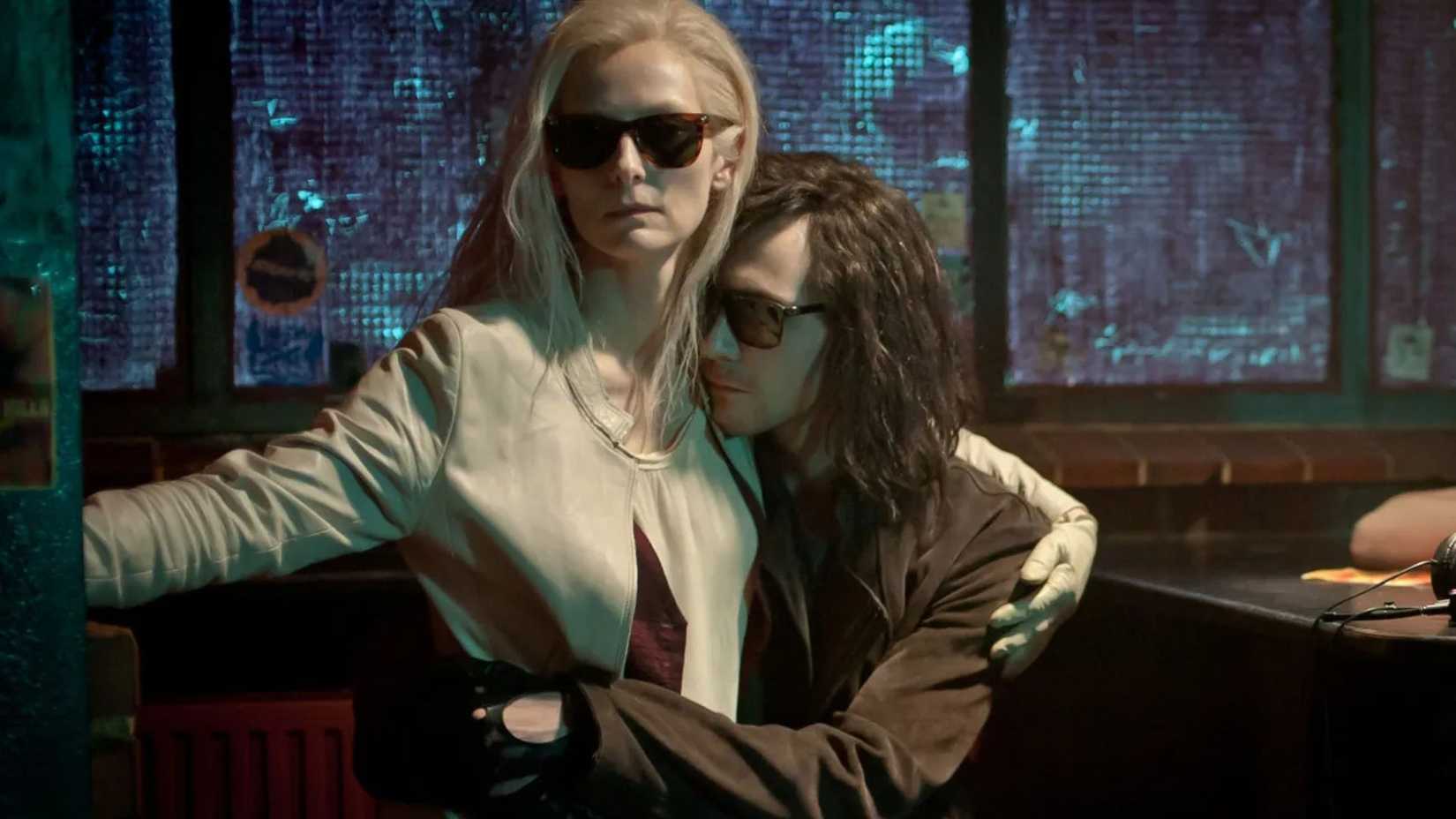 Tom Hiddleston and Tilda Swinton as Adam and Eve in Only Lovers Left Alive