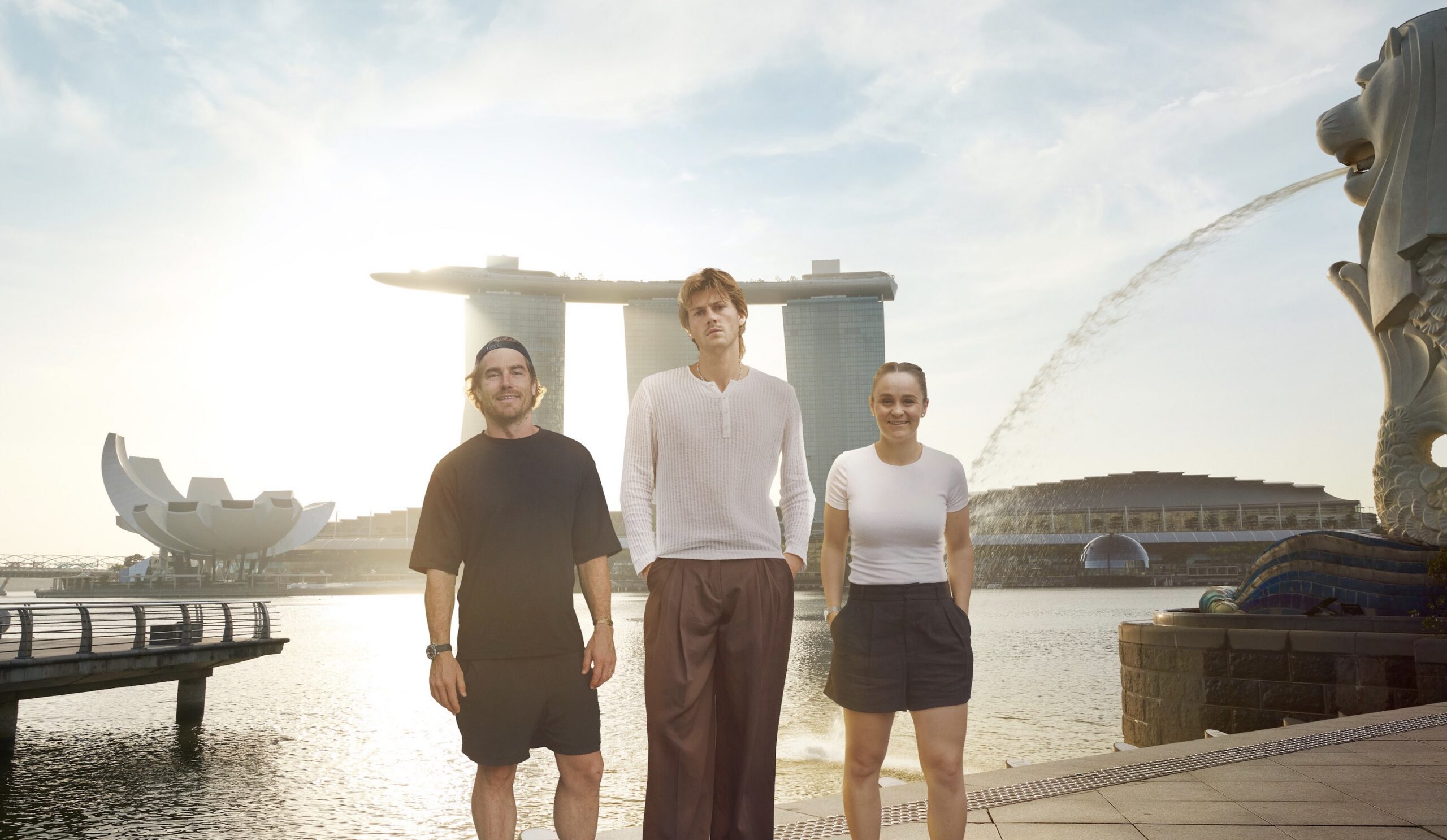 Ash Barty, Hayden Quinn + Ruel step outside their comfort zones in Singapore for ‘Travel Outside Your Algorithm’ campaign via Exceptional ALIEN