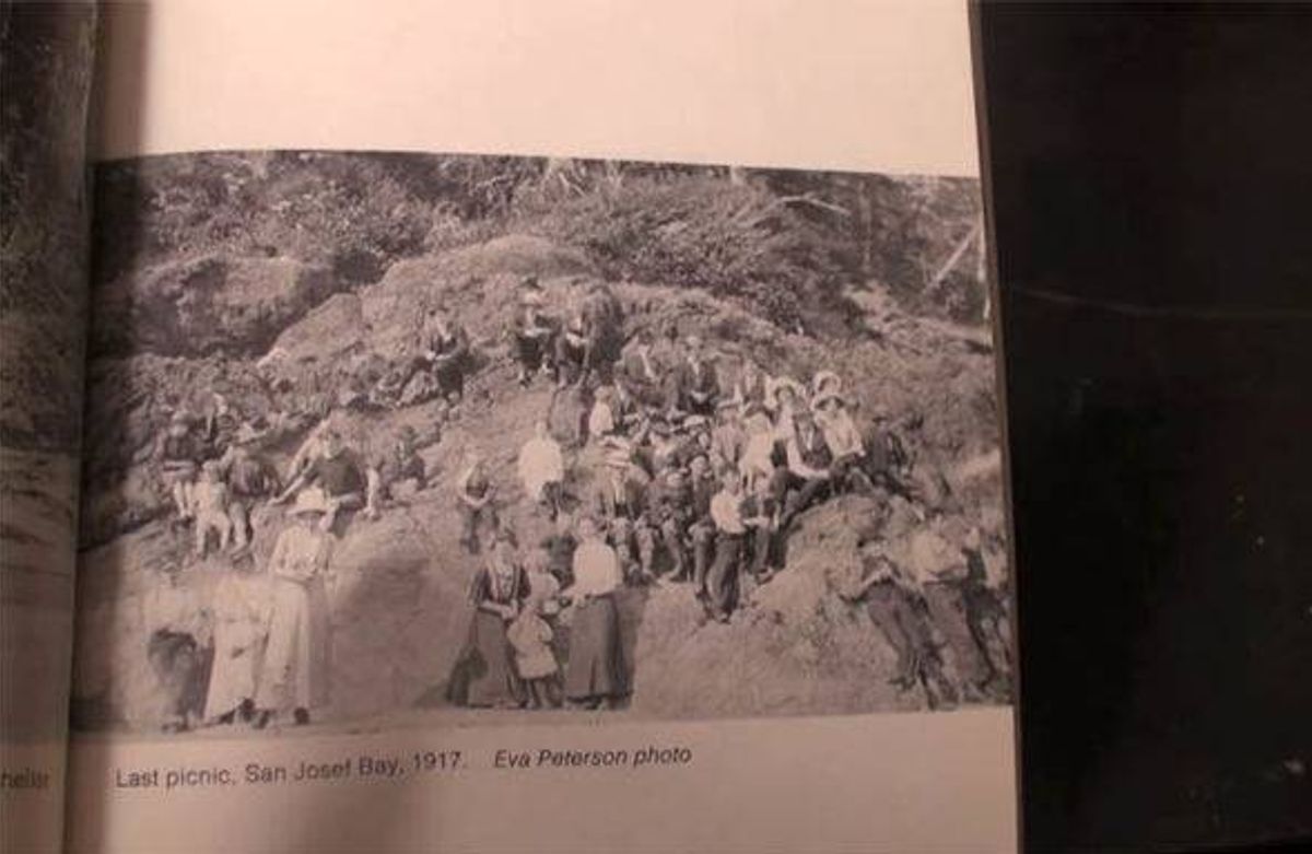 Time travel photo proof Cape Scott Story