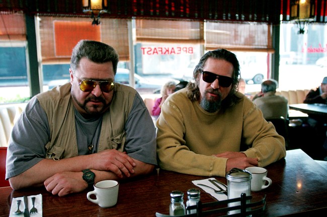 THE BIG LEBOWSKI, John Goodman, Jeff Bridges, 1998, (c) Gramercy Pictures/courtesy Everett Collection