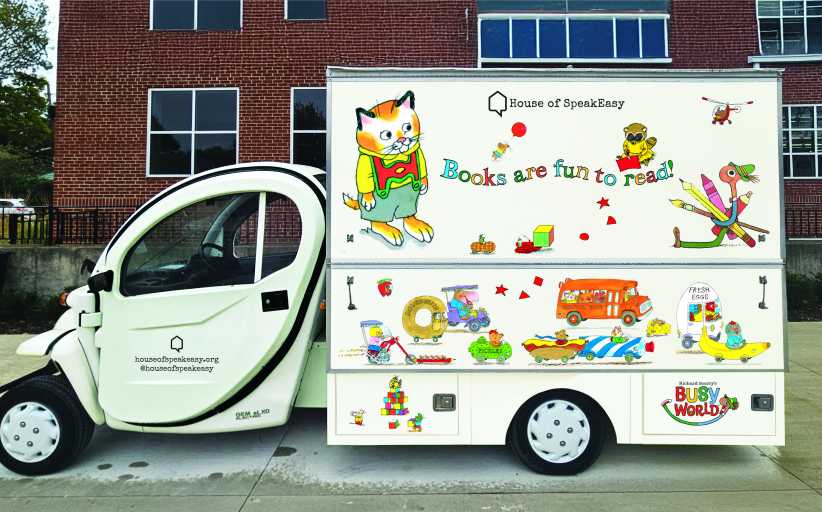 Midtown Becomes a Car-Free Book Street for Earth Day Bookmobile Block Party