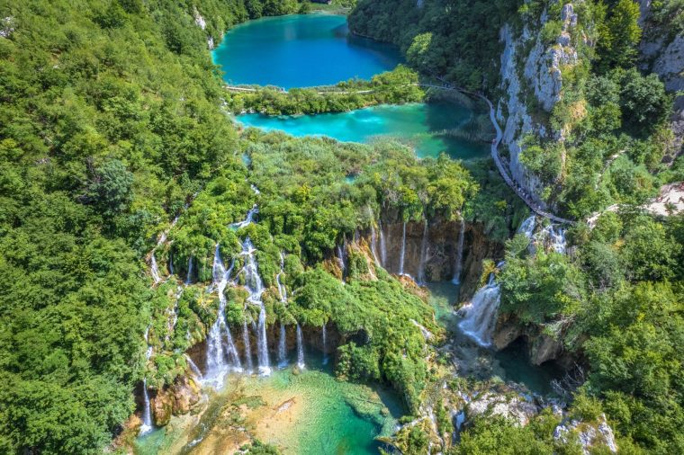 Unesco-listed Plitvice Lakes National Park, in central Croatia (Photo: Feng Wei Photography/Getty)
