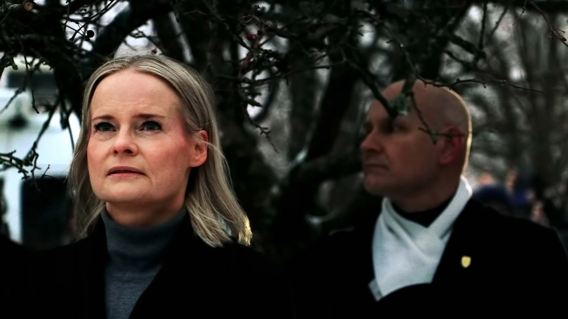 A photograph of Finance Minister Rikka Purra of the Finns Party by Tony Öhberg for Finland Today.