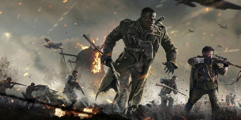 A promotional still from Call of Duty: Vanguard