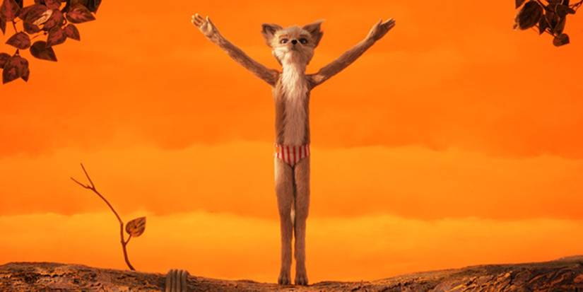 Kristofferson poses on a tree branch and prepares to dive into a lake in Fantastic Mr. Fox