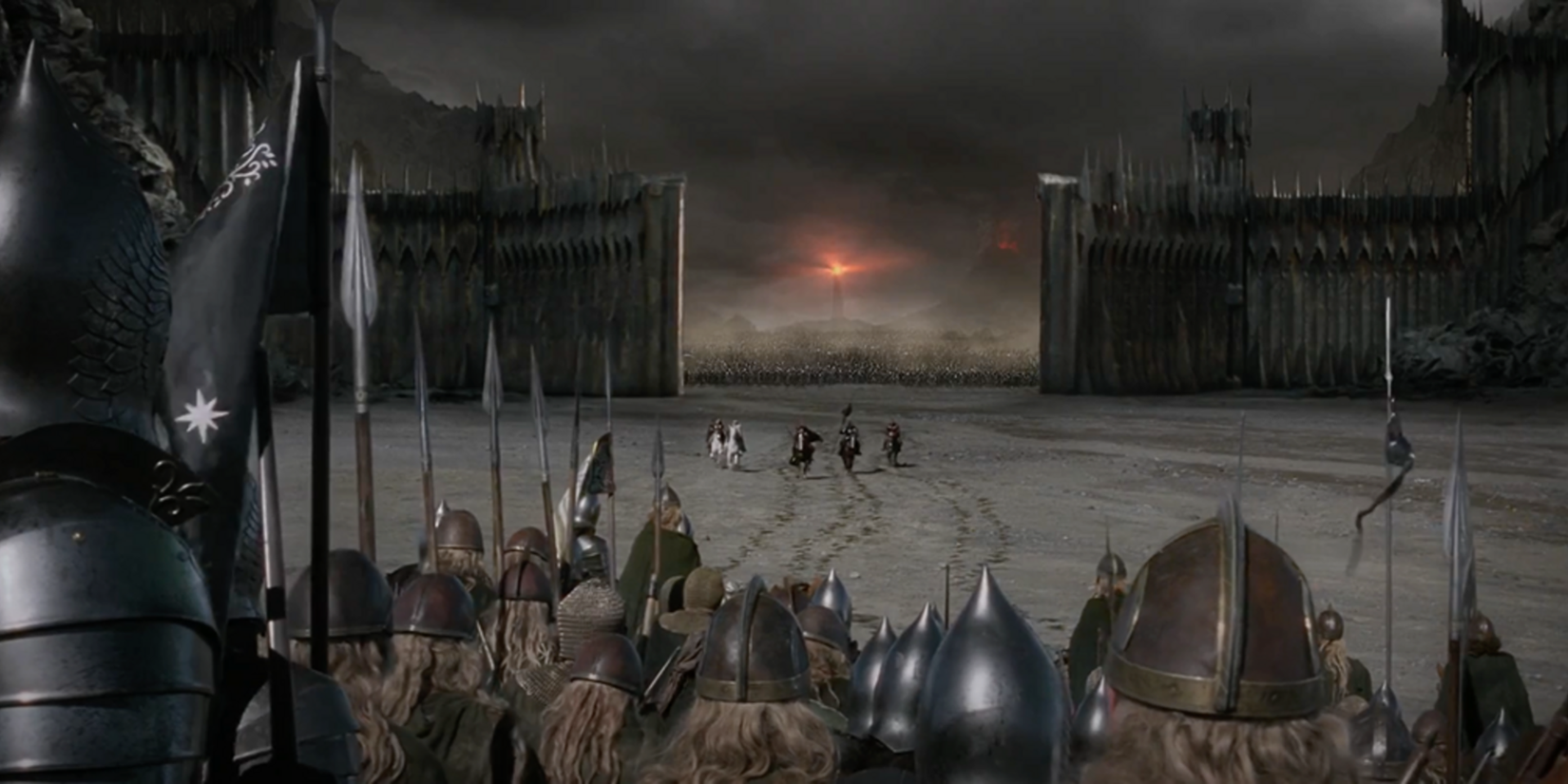 The Black Gate opens in 'The Return of the King'.