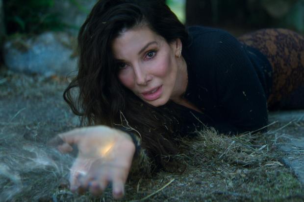 This image released by Warner Bros. Pictures shows Sandra Bullock...