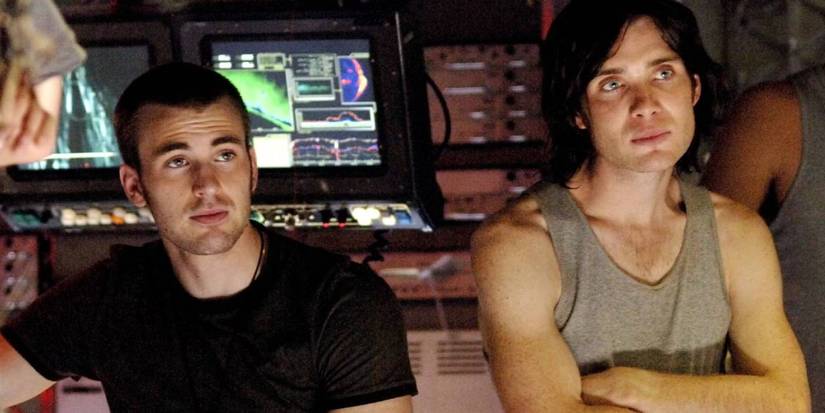 Chris Evans and Cillian Murphy in 'Sunshine'