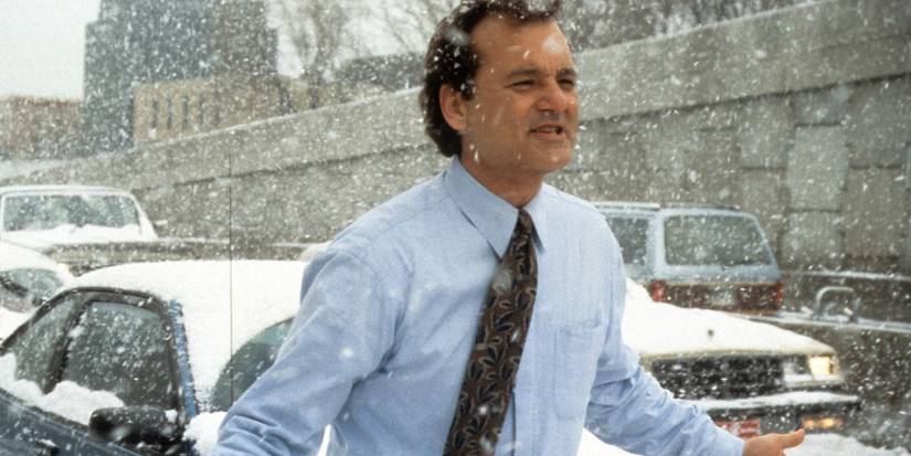 Bill Murray in Groundhog Day