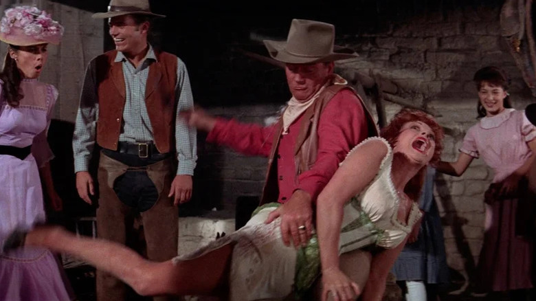 G.W. McLintock spanking Kate McLintock in McLintock!