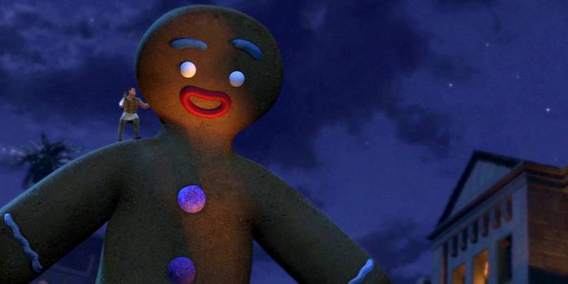Mongo the giant gingerbread man in Shrek 2