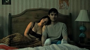 Inde Navarette and Michael Johnston in 